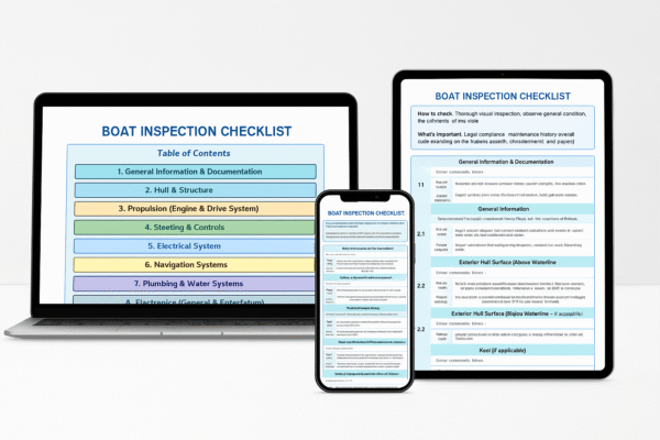 Ultimate Pre-Purchase Boat Checklist – Download Now